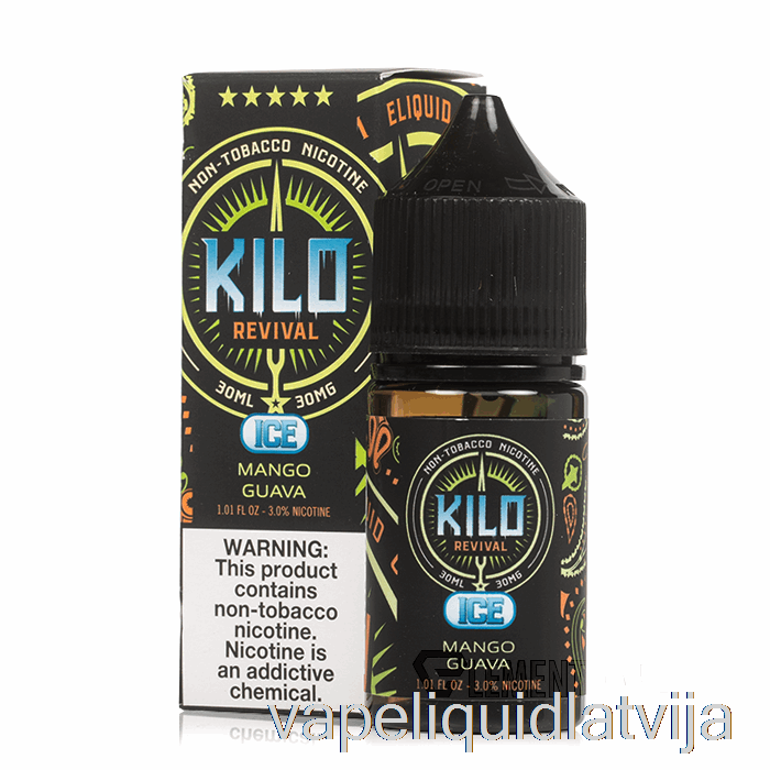 Ledus Mango Gvajava - Kilo Revival Salts - 30ml 30mg Vape šķidrums